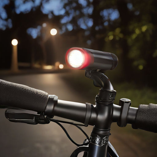 Afbeelding van Fietslampjes met LED voor optimaal zicht in het donker