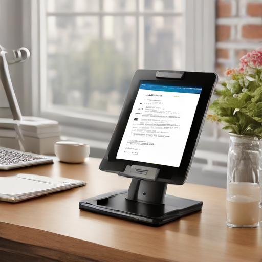 Afbeelding van Top Tabletstandaards voor Thuiswerken: Comfort en Efficiëntie