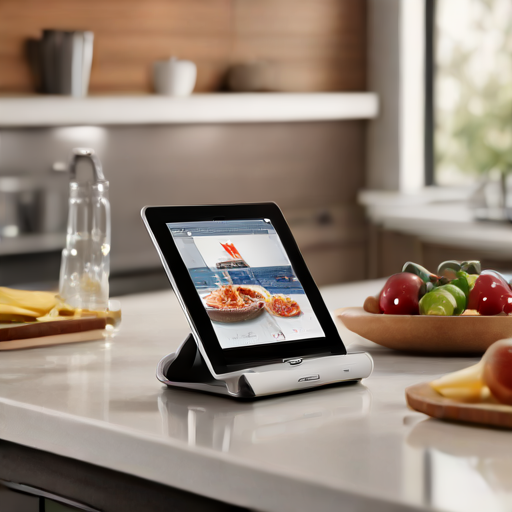 Afbeelding van Tabletstandaard gebruiken tijdens het koken: tips & trucs