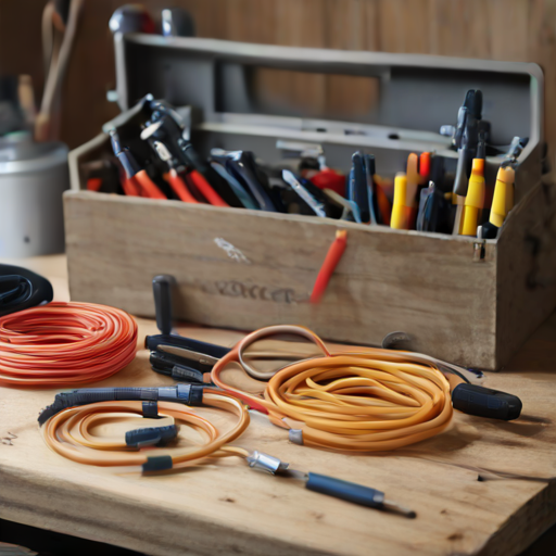 Afbeelding van Veilig opbergen en onderhouden van verlengkabels