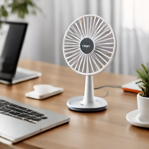 Afbeelding van Optimaliseer jouw werkcomfort met mini-usb ventilatoren