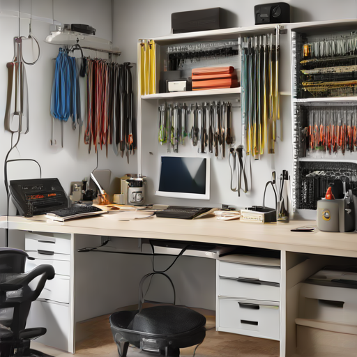 Afbeelding van Organiseer Kabelbinders in je Werkplaats als een Pro