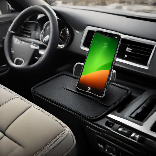 Afbeelding van Voorkom dat je anti-slip telefoonmat verschuift tijdens het rijden