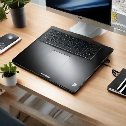 Afbeelding van Voordelen van een opvouwbare laptopstandaard voor ergonomie