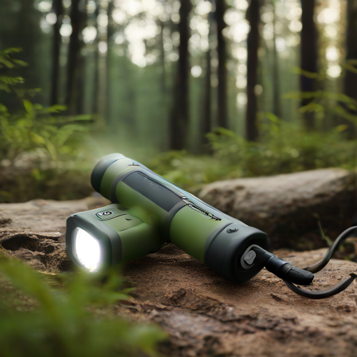 Afbeelding van Waterdichte zaklampen opladen met een powerbank