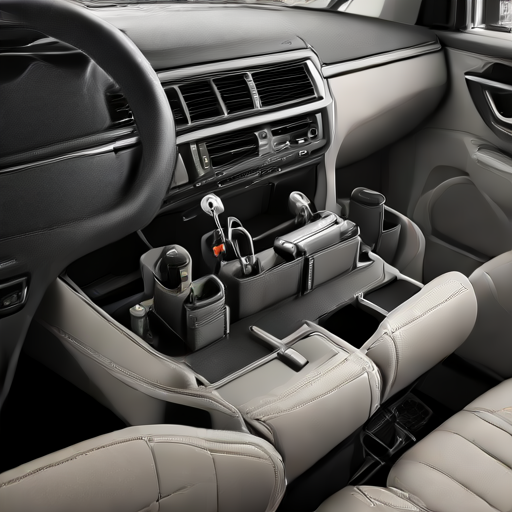 Afbeelding van Efficiënt gebruik van zelfklevende kabelorganizers in je auto