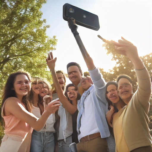 Afbeelding van Wanneer je een selfiestick moet gebruiken voor perfecte foto's