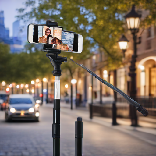 Afbeelding van Draadloze Selfiestick: De Perfecte Gadget voor Iedereen
