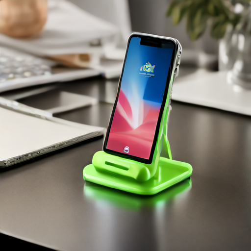 Afbeelding van Ontdek het gemak van plastic telefoonstandaards voor de tas