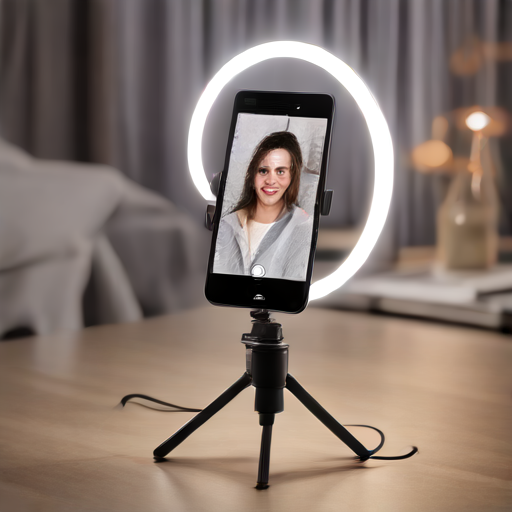 Afbeelding van Essentiële functies van een selfie verlichtingsring