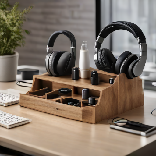 Afbeelding van Ontdek de voordelen van een koptelefoon-organizer