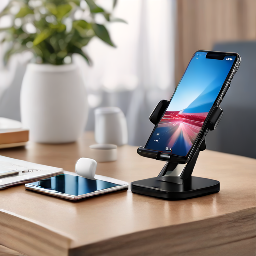 Afbeelding van Ontdek de Voordelen van Opvouwbare Telefoonhouders