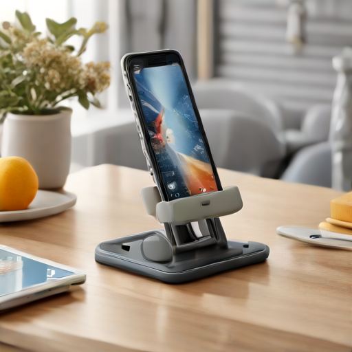 Afbeelding van Veiligheid van opvouwbare telefoonhouders voor kinderen