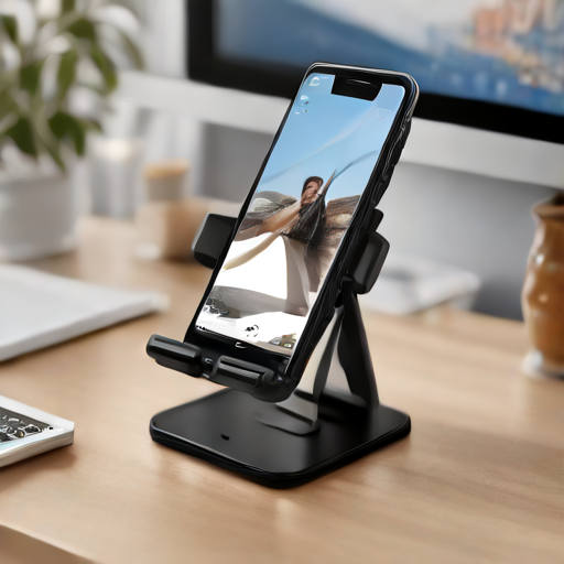 Afbeelding van Verbeter je kijkervaring met een opvouwbare telefoonhouder