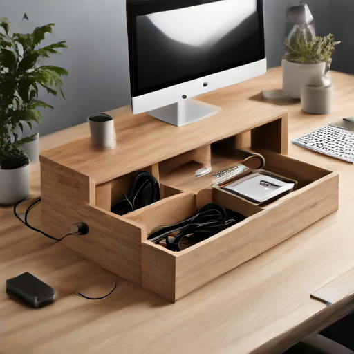 Afbeelding van Kabel opbergdozen: Essentieel voor een nette setup