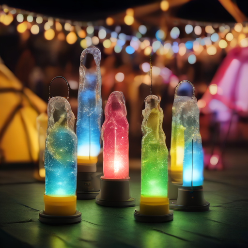 Afbeelding van Waterbestendige USB-oplaadlampjes voor festivals