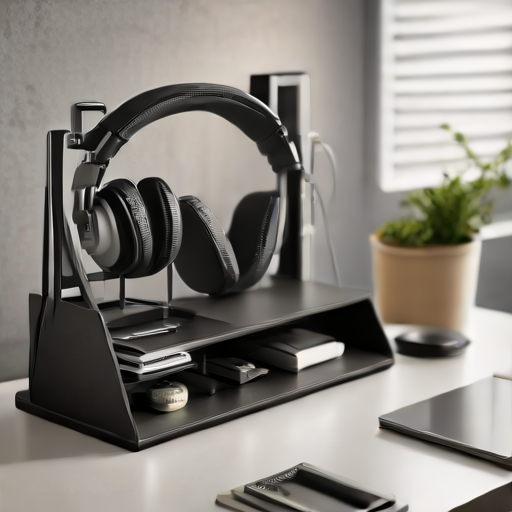 Afbeelding van Organiseer je ruimte met koptelefoon-organizers