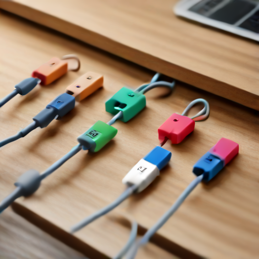 Afbeelding van Organiseer je USB-kabelopbergclips effectief en simpel