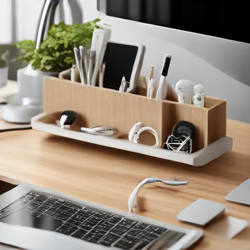 Afbeelding van Voordelen van zelfklevende kabelorganizers in kantoren